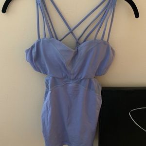 Lululemon cut out tank top